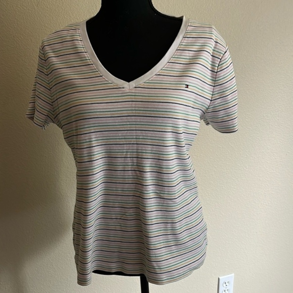 SOLD 

Tommy Hilfiger multicolorEd Tee